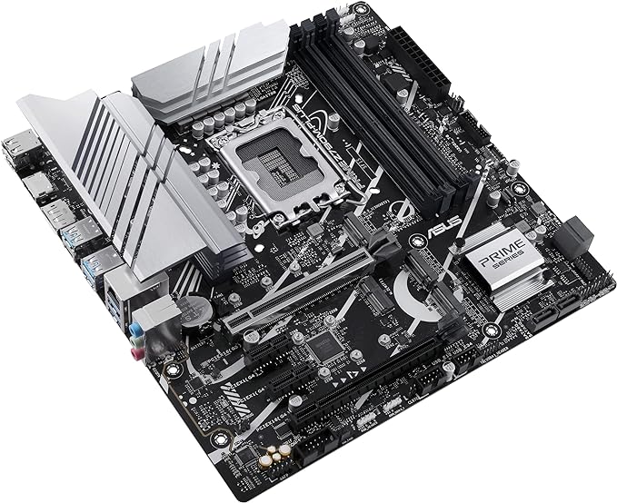 ASUS Prime Z790M-Plus LGA 1700(Intel 12th&13th Gen) microATX motherboard (PCIe 5.0, 3xM.2 slots,10+1 DrMOS,DDR5,1 Gb LAN, DP,USB 3.2 Gen2x2 Type-C,front USB3.2 Gen 1 Type-C, Thunderbolt(USB4)support) ASUS Prime Z790M-Plus LGA 1700(Intel 12th&13th Gen) microATX motherboard (PCIe 5.0, 3xM.2 slots,10+1 DrMOS,DDR5,1 Gb LAN, DP,USB 3.2 Gen2x2 Type-C,front USB3.2 Gen 1 Type-C, Thunderbolt(USB4)support)